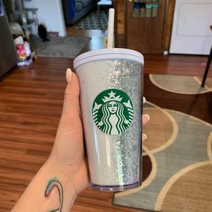 Starbucks grande glitter tumbler